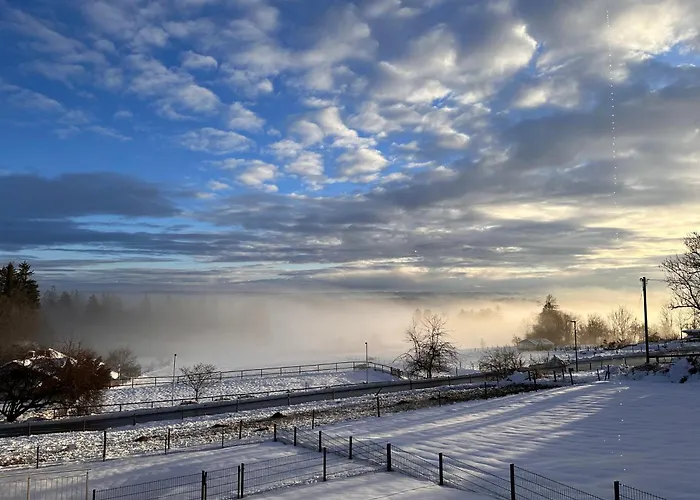 Διαμέρισμα Xxl Panoramablick Mit Gratis Koenigscard Wessobrunn